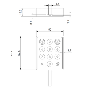 Dài phạm vi kiểm soát truy cập Đầu Đọc Thẻ 13.56 MHz tần số ISO 18092 tiêu chuẩn RFID <span class=keywords><strong>Reader</strong></span> có sẵn cho trên toàn thế giới người mua - Product Image 6