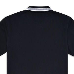 100% High Quality Cotton Eco-Friendly <b>Men's</b> Casual Solid Pattern <b>Black</b> Pique <b>for</b> <b>Polo</b> <b>Shirt</b> Plain Dyed Design - Product Image 5