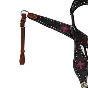 Ensemble de bride et collier de poitrine de style occidental | Équipement durable, réglable, confortable et de qualité supérieure à prix de gros - Product Image 5