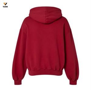 Sweats à capuche avec logo personnalisé pour hommes de haute qualité 400G 100% coton imprimé style pull en éponge française fourniture en gros de sweats à capuche personnalisés - Product Image 2