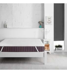 PROTECTOR DE COLCHÓN PREMIUM 100% Mezcla de algodón ajustada impermeable Transpirable 250 GSM 160x200 cm - Product Image 2