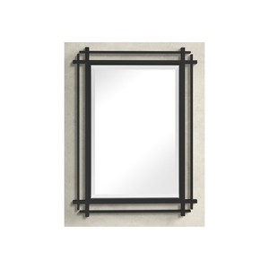 Mejore su espacio con un espejo de pared de forma rectangular elegante y minimalista, espejo de pared de diseño moderno y atemporal para decoración del hogar - Product Image 6
