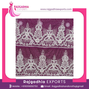 Nouveau Style soyeux africain Headtie perlé George Wrapper dernier prix de gros pour les femmes nigérianes - Product Image 2