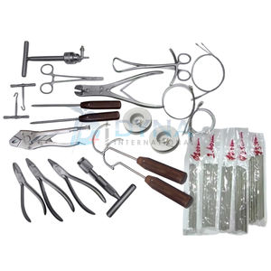 Cableado de acero inoxidable de 70 piezas y juego de instrumentos ortopédicos Kirshner Fuente de alimentación manual - Product Image 6