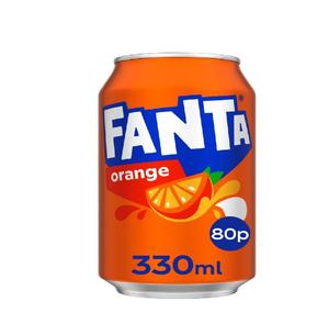 Abordable Fanta 330 ml Canettes À Vendre Pas Cher Saveur Originale Doux Boisson Gazeuse Boisson Rafraîchissante En Vrac En Gros - Product Image 2