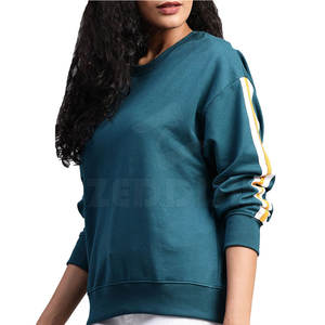 2025 Winter Trending Woman's Long <b>Sleeve</b> Casual <b>Sweatshirt</b> Customizable Street Wear Front Logo Breathable Hoodies <b>Sweatshirts</b> - Product Image 4