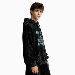 Pull de haute qualité sweats à capuche et sweat-shirts pour hommes 85% coton 15% polyester fabricants vente en gros Top vêtements sweats à capuche pour hommes - Product Image 2