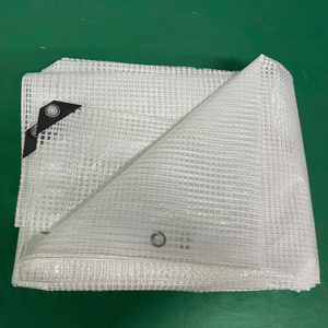 Bâche résistante UV de maille de Leno de PE pour le chantier et la couverture de cargaison - Product Image 5