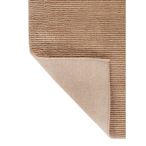 Alfombra de Poliéster Tejida a Mano, Color Rojo y Naranja, 10 mm de Grosor, Diseño Rectangular a Rayas de Color Sólido, para Hogar y Sala de Estar, Hpl-43 - Product Image 5