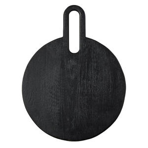 Planche à découper de cuisine en bois de forme ronde antique avec poignée, nouveau Design, table à découper en bois, Offre Spéciale - Product Image 6
