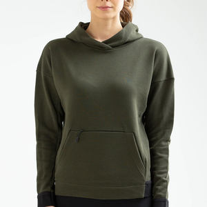 Sudaderas con Cremallera para Mujer, Diseño Nuevo, Técnica Puff, Cuello Alto, Cremallera Completa, Sudaderas Cortas, 100% Algodón, Más Vendidas - Product Image 6