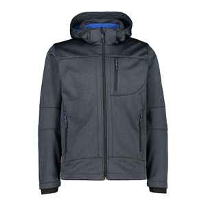 Outdoor grade soft shell jacket offering warm breathable construction and flexible body movement - Product Image 2