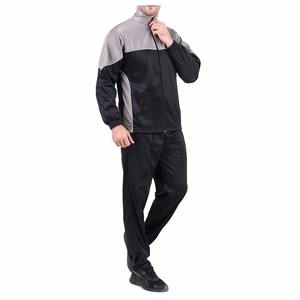 Vente en gros survêtements sur mesure pour hommes ou vêtements de sport de gym unisexes avec un design de couleur unie en polyester ou en coton confortable - Product Image 2