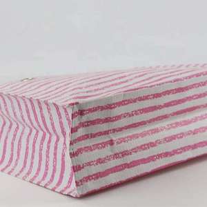 Bolsa de Compras Personalizable de Tela Tejida de Polipropileno con Asa, Patrón y Empaque a Medida - Product Image 3