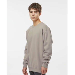 Nueva Sudadera de cuello redondo con logotipo personalizado para hombres, sudaderas cálidas de cuello redondo de lana de peluche personalizadas de fábrica para hombres - Product Image 5