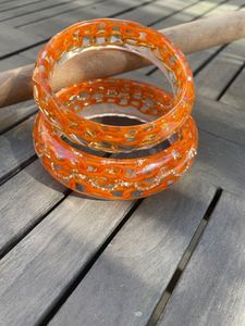 Bangles joyería exagerada deslumbrante pulsera de resina acrílica Multicolor ancho Irregular diseño cuadrado diamante para mujer clásico - Product Image 4