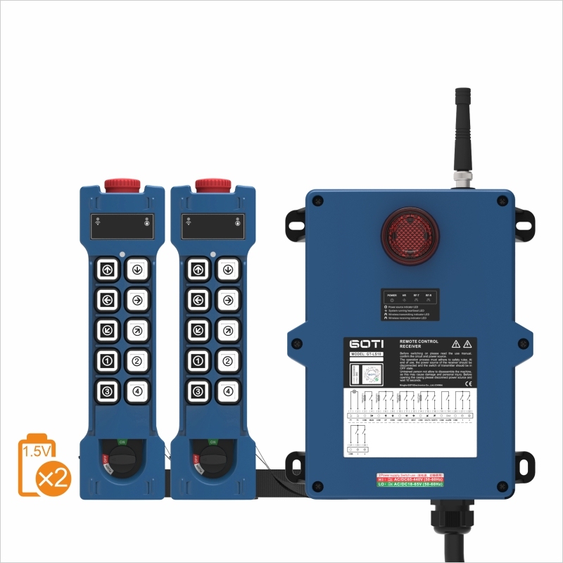 Bleu 18-65V/65-440V AC DC 2T1R