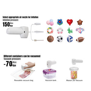 Scelleuse sous vide <span class=keywords><strong>électrique</strong></span> sans fil pour bocaux Mason, kit de mise sous vide universel avec 2 tailles de scelleuses pour bocaux - Product Image 4