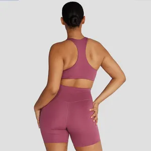 Moisture Wicking Quick Dry V Waist Workout Sets For Women 2X