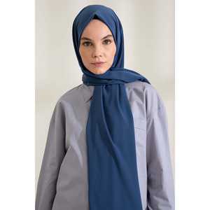 ผ้าคลุมไหล่ไหมอินดิโกเมดินา - Product Image 2