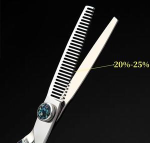 The Ultimate Pro Barber & Stylist Kit de ciseaux à cheveux en acier inoxydable japonais 6.0 Set de ciseaux de coupe et de texturation - Product Image 5