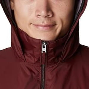 Chaqueta Cortavientos Impermeable con Capucha Tallas Grandes 2026 de Moda, Cuello Alto Reversible, Ecológica con Logo Frontal - Estilo Urbano Hip para Hombre - Product Image 6