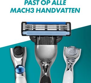 Gillette Mach 3 Cuchillas De Afeitar Para Hombre, 8 Cuchillas De Repuesto - Product Image 2