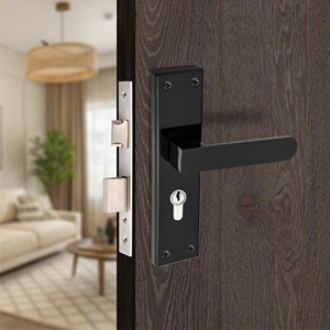 100% poignée de porte en zinc noir de qualité supérieure meilleur prix inde Design moderne pour cuisine maison hôtel salle de bain portes coulissantes chaudes - Product Image 6