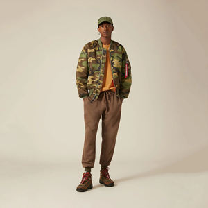 Manteaux coupe-vent légers de haute qualité pour hommes Vestes de baseball personnalisées pour l'hiver-Offre de gros du fabricant - Product Image 5