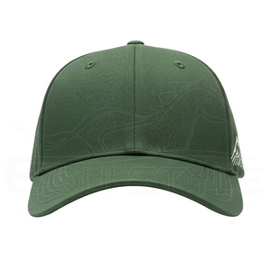 Gorra de béisbol de algodón verde bosque de primera calidad Color blanco bordado de montaña lateral visera curva aventura al aire libre gorras deportivas para hombre - Product Image 2
