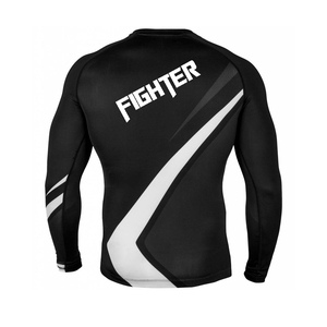Customized Sublimation Long Sleeve Rashguard MMA Rashguard <b>BJJ</b> Rashgaurd for Men and Women / Custom Design Jiu Jitsu <b>Rash</b> <b>Guard</b> - Product Image 6