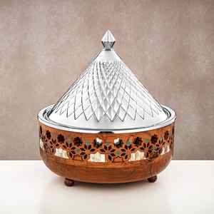 Casserole en métal design 2026 avec un design élégant, parfaite pour être présentée sur la table lors des célébrations et des dîners en famille - Product Image 2