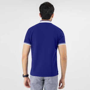 Polo t-shirt tenue décontracté hommes polos vente chaude nouveau Design Logo personnalisé couleur unie respirant polos pour hommes - Product Image 3