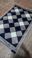 Türkischer Polyester-Shaggy-Teppich Adiva Jacquard-Gewebter Maschinengefertigter Hochfloriger Wendeteppich Waschbar Antibakteriell