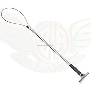 GREEN SWIFT INDUSTRIES Support pour porcs en acier inoxydable pour attrape-porcs Instrument de chirurgie vétérinaire pour usage agricole