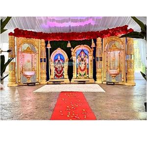 Piliers décoratifs pour mariage au Sri Lanka, pour la décoration de scène de réception de mariage, et pour les événements de mariage en Suisse, au Canada et en Australie - Product Image 1