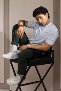 T-shirt à manches courtes en coton lourd pour homme, col rond, coupe ample, couleur unie, pour la fabrication de marques privées OEM - Product Image 2