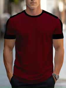 Camiseta Casual de Alta Calidad para Hombre, Verano, con Logotipo Personalizado, Impresión Digital, Cómoda, para Fiestas, Uso Diario, Uso en Exteriores - Product Image 4