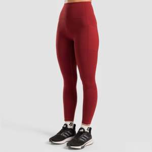 Leggings Capri Décontractés Radient XL, Motif Rouge, Tricotés en Spandex, Sans Coutures, Chauds, Taille Haute Push-up, Pour le Yoga - Product Image 1