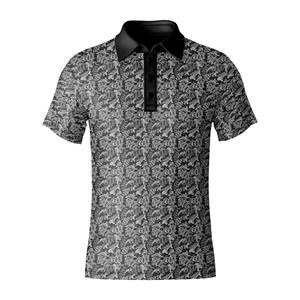Polo de golf OEM de alta calidad, mezcla de poliéster, ajuste atlético, secado rápido para torneos y ropa informal - Product Image 5