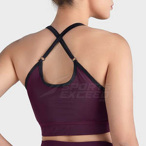 Vêtements de fitness femmes soutien-gorge de sport couleur personnalisée femmes soutien-gorge de sport meilleur matériel soutien-gorge de sport à vendre - Product Image 5