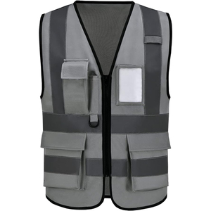 Gilet de sécurité le plus populaire, grandes tailles, gilet de sécurité de travail, qualité supérieure, haute visibilité, séchage rapide, en vente, service OEM, gilet de sécurité - Product Image 3