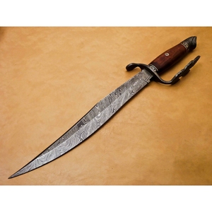 ด้ามจับทำจากเหล็กดามัสกัสทำด้วยมือด้ามจับทำจากไม้ใบมีดสแตนเลส2025ตามสั่ง - Product Image 5