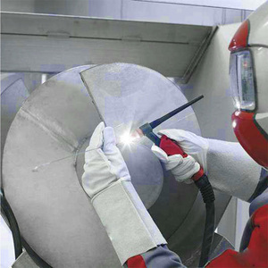 Guantes de soldadura Resistencia al calor Vaca Cuero partido Barbacoa Camping Guantes de cocina Guantes de parrilla para hornear - Product Image 6