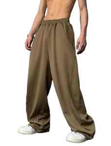 Pantalons de survêtement pour femmes de haute qualité, coupe ample, taille mi-haute, coton thermique, jambes larges, streetwear décontracté, hiver, taille élastique, écologique - Product Image 2