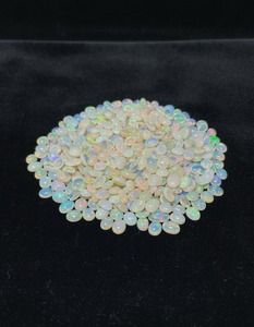 Cabochon d'opale de miel naturel éthiopien multi-feu pierres précieuses en vrac de qualité supérieure certifié par une tierce partie mélange d'opale d'origine ethnique pour - Product Image 5