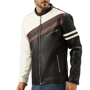 Chaquetas de cuero para motociclistas, chaquetas de cuero de primera calidad para exteriores, chaqueta de cuero para motociclistas para hombre, chaqueta de cuero para motocicleta para hombre para el invierno - Product Image 2
