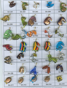 Cuentas de cristal estilo Murano Millefiori, tamaños surtidos, artesanía colorida, suministros para hacer joyas - Product Image 4