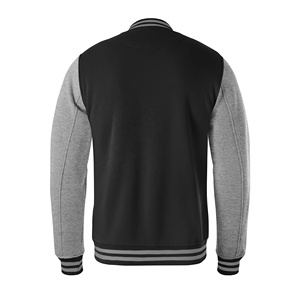 Chaqueta de algodón de primera calidad, 270g, tipo manta, para hombre, estilo universitario, venta al por mayor, chaquetas universitarias cortas - Product Image 2