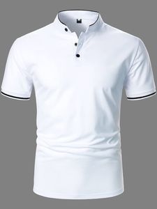 Polo Cómodo y suave Ropa de verano Nuevo diseño Cómodo y suave Polo para hombre a la venta - Product Image 4